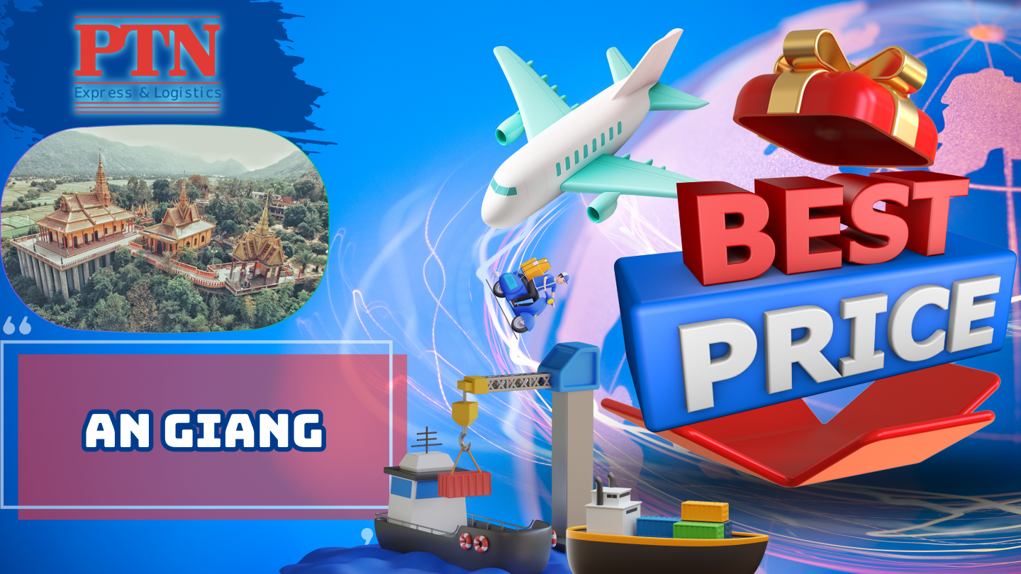 Giá ship hàng đi nước ngoài tại An Giang
