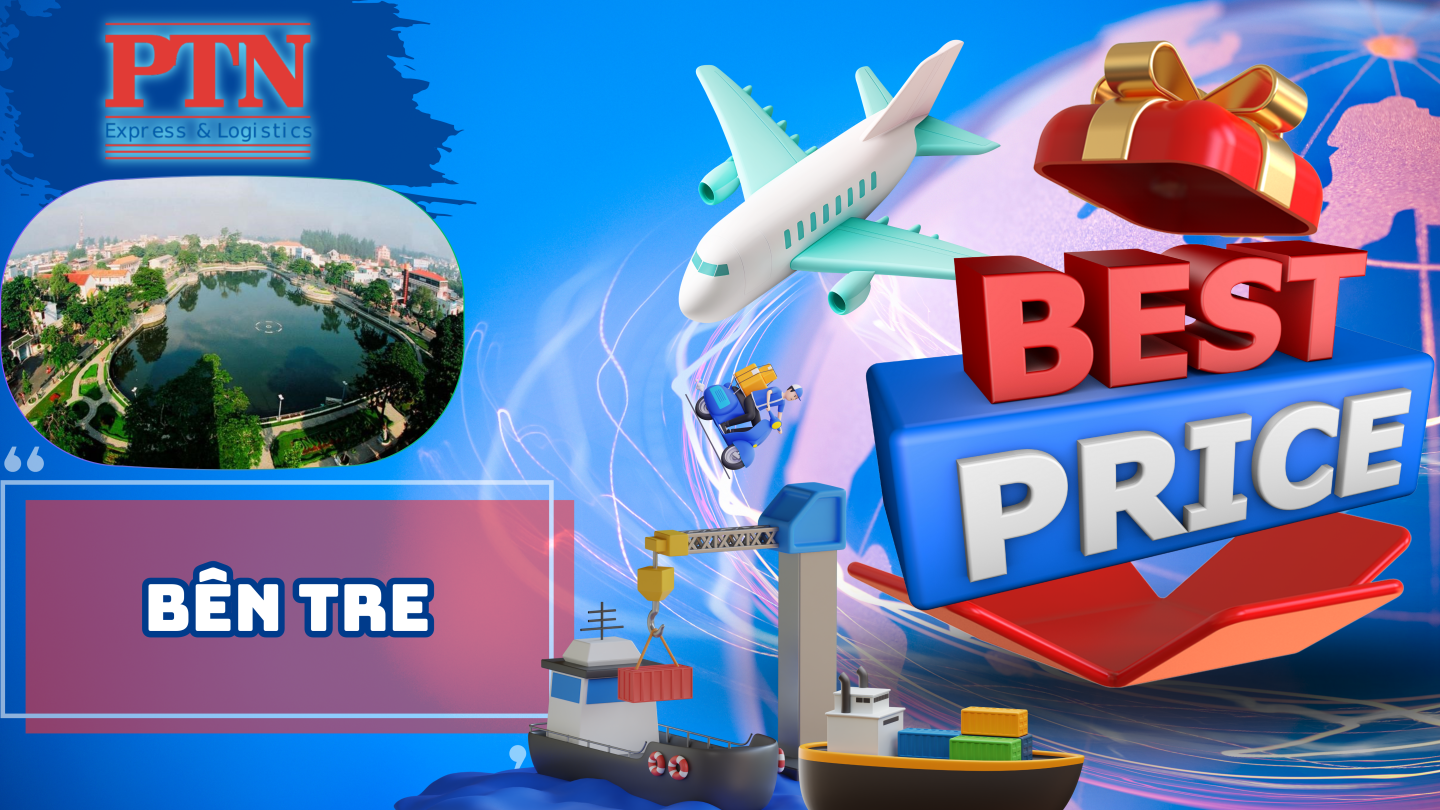 Giá ship hàng từ Bến Tre qua nước ngoài