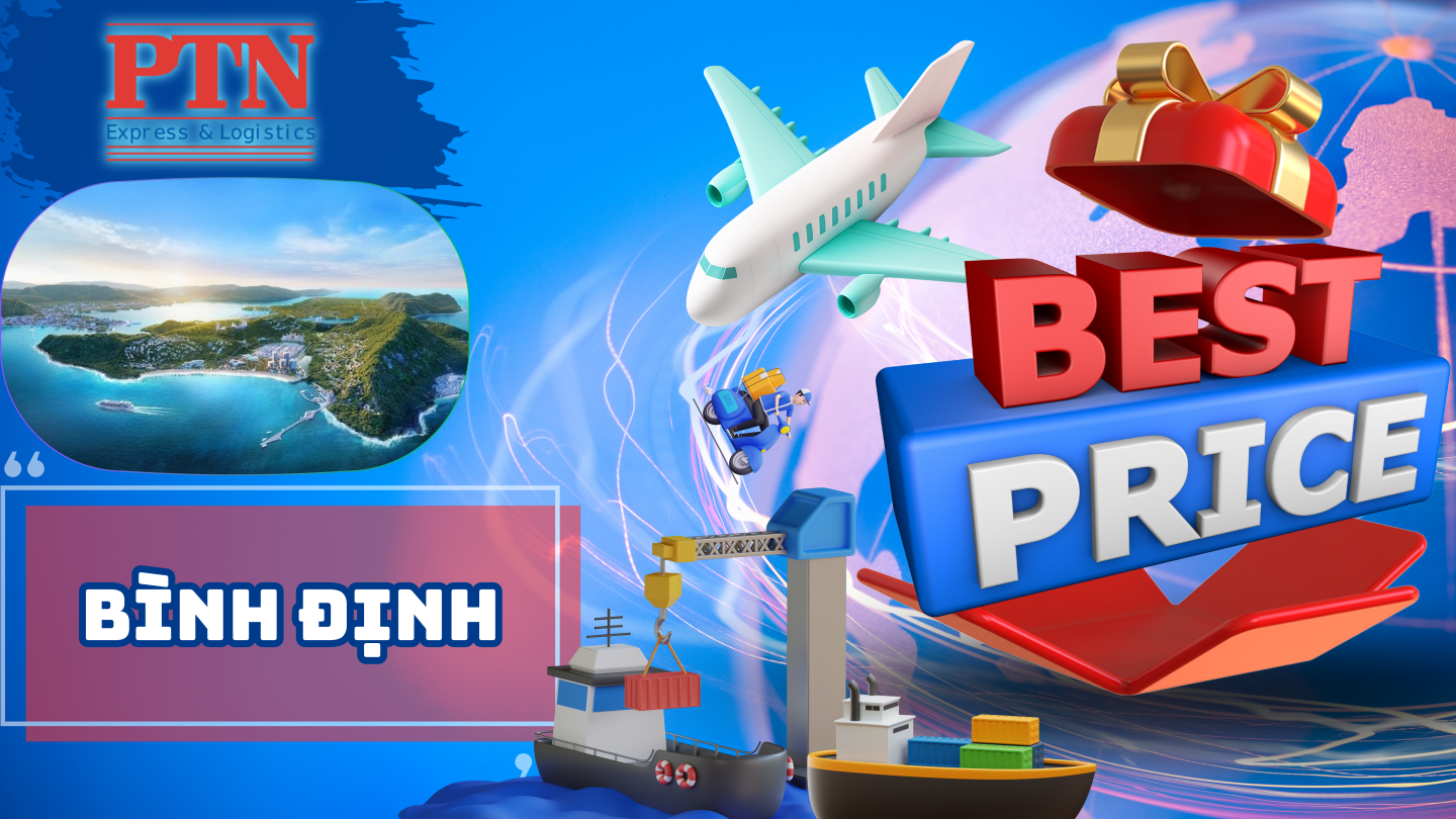 Giá ship hàng đi nước ngoài tại Bình Định