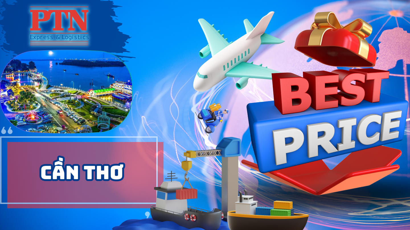 Giá ship hàng tại Cần Thơ đi nước ngoài