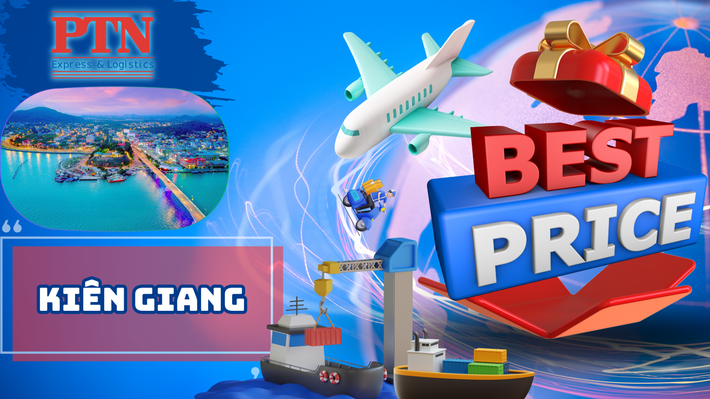 Giá ship hàng tại Kiên Giang đi nước ngoài