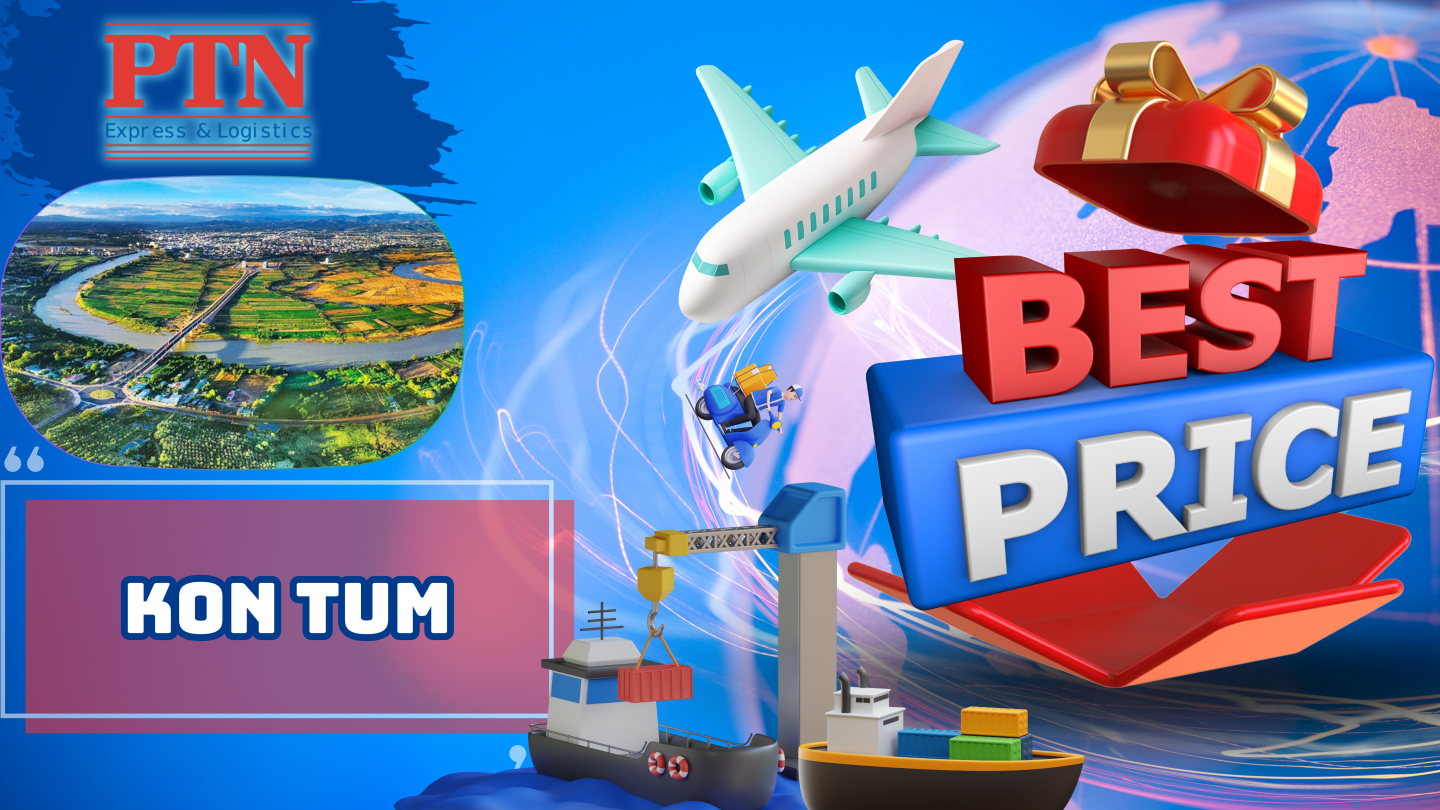 Giá ship hàng đi nước ngoài tại Kon Tum