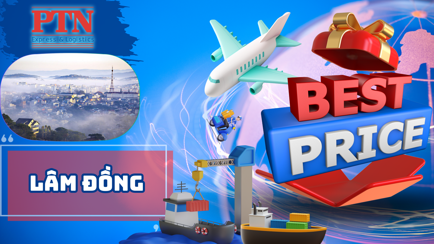 Giá ship hàng đi nước ngoài tại Lâm Đồng