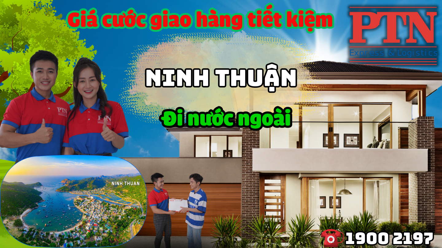 Cước giao hàng tiết kiệm tại Ninh Thuận